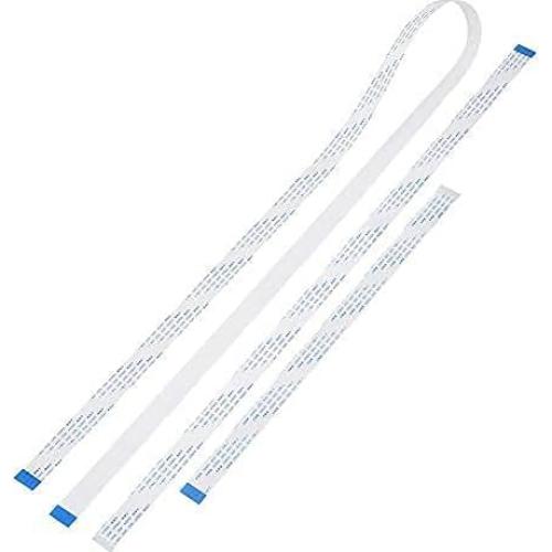 Juego de 3 Cables FFC 15 Pines 30cm 50cm 100cm Fdit