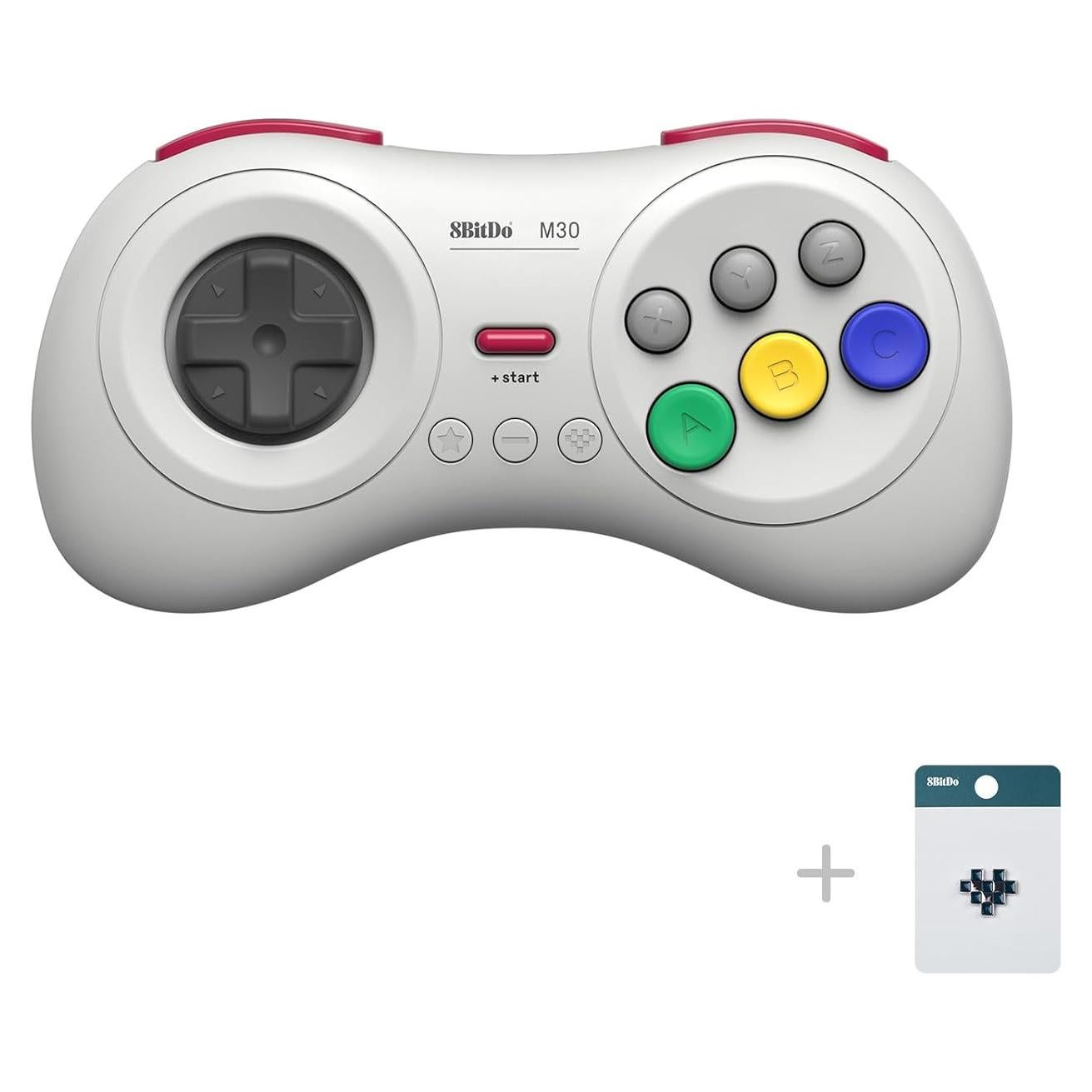 Controlador Inalámbrico Bluetooth 8Bitdo M30 Retro Sega Genesis