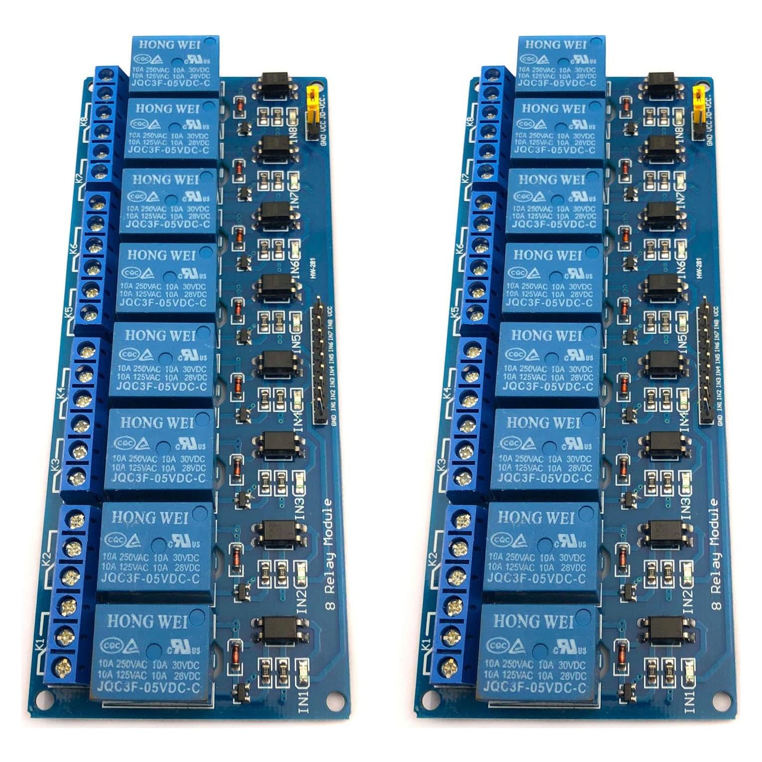 Módulo de Relé 8 Canales FainWan 5V con Optoacoplador