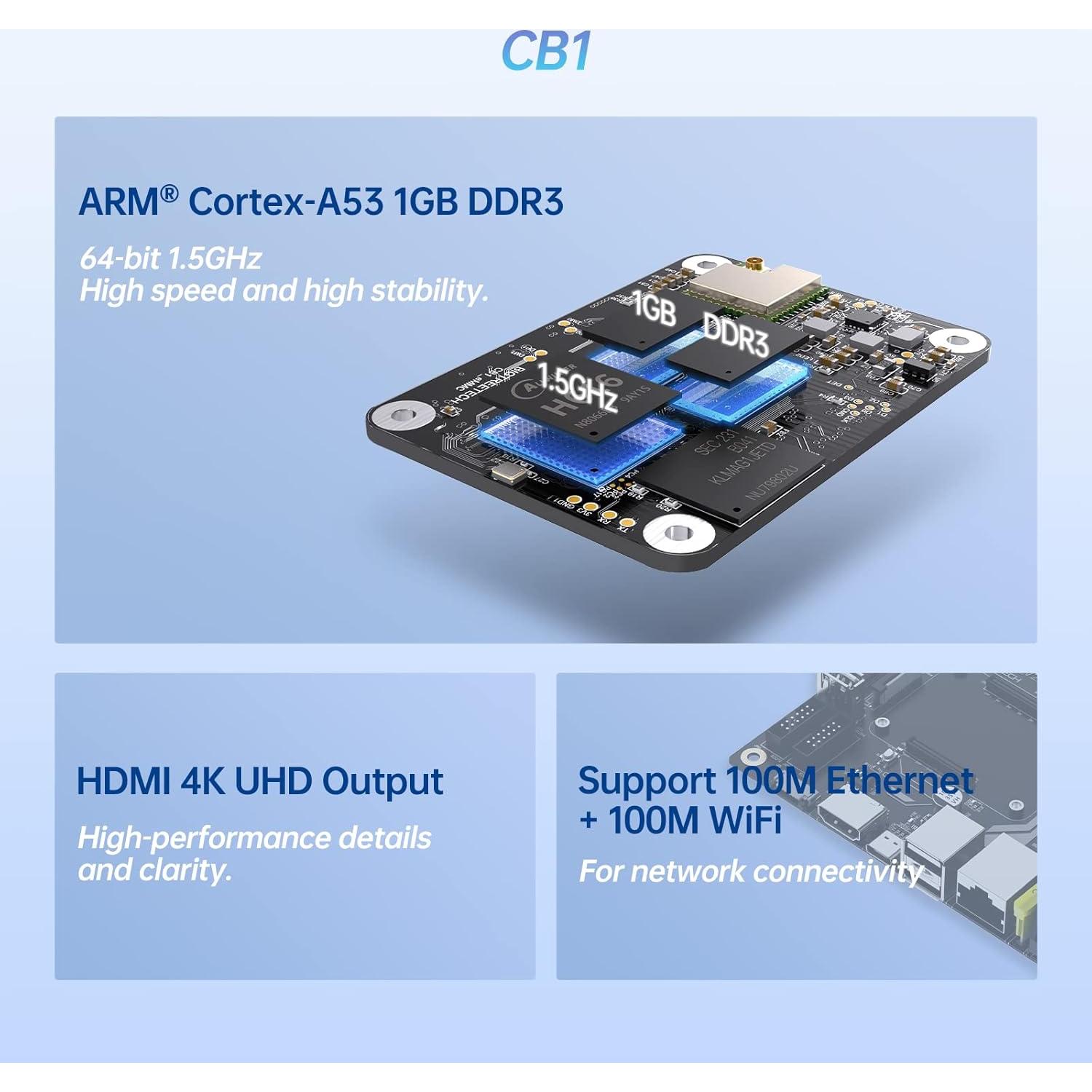 Placa de Control BIGTREETECH CB1 eMMC 1GB 32GB 4 núcleos