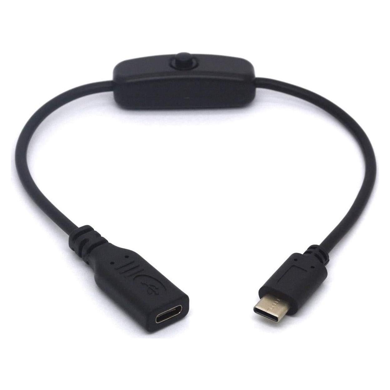 Cable de Interruptor de Alimentación USB-C GLHONG para Raspberry Pi 4