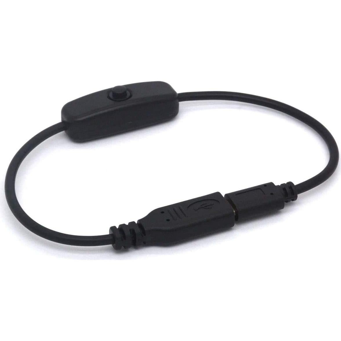 Cable de Interruptor de Alimentación USB-C GLHONG para Raspberry Pi 4