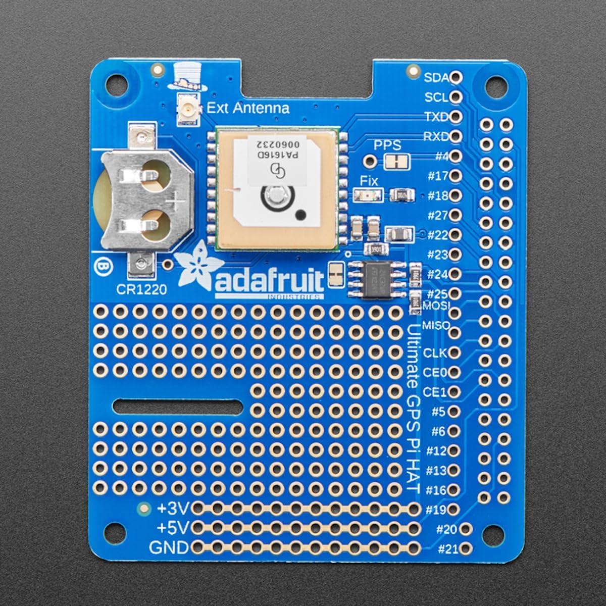 HAT GPS Ultimate Adafruit para Raspberry Pi A+/B+/Pi 2/3/4