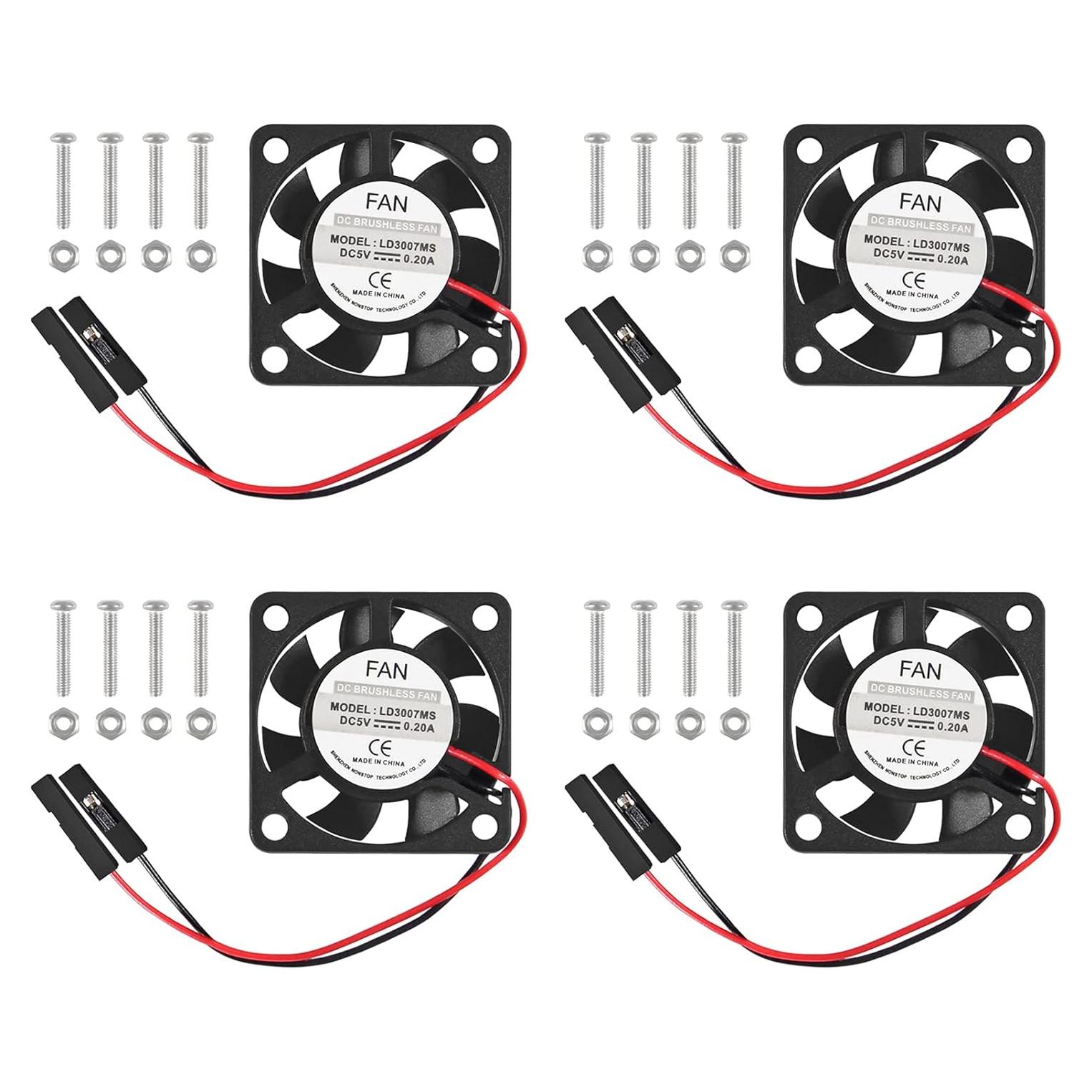 Ventilador de enfriamiento Aokin para Raspberry Pi 30x30mm