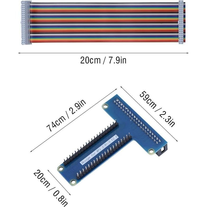 Módulo de extensión GPIO T-Type Serounder con cable de 40 pines