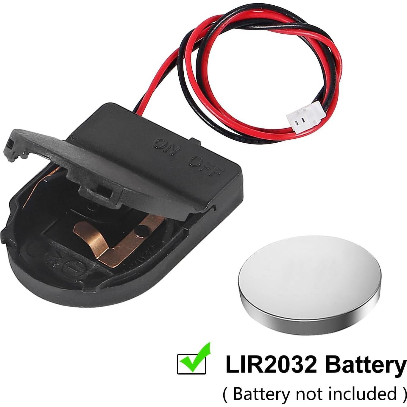 6 Piezas Caja de Batería RTC Coliao para Raspberry Pi 5