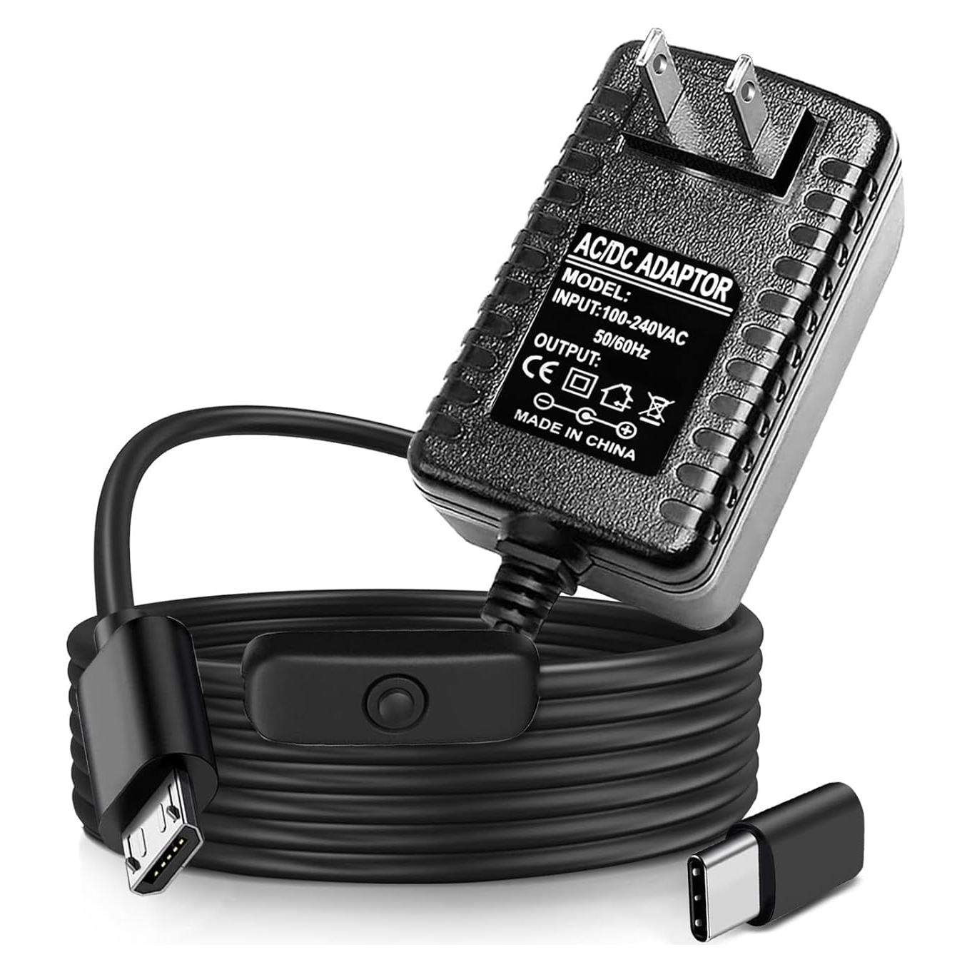 Adaptador de 5V 3A Draw a dragon para Raspberry Pi 4 y 3