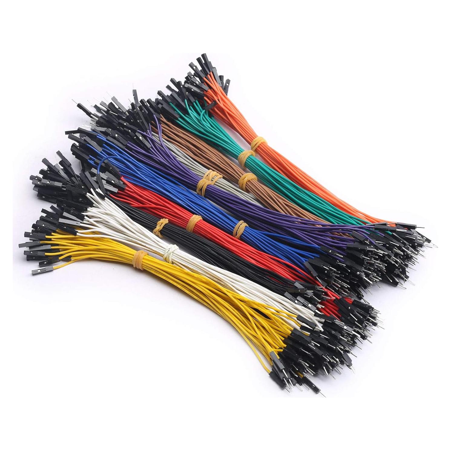 Cable de Salto Dupont DEVMO 50pcs 20cm Macho a Hembra
