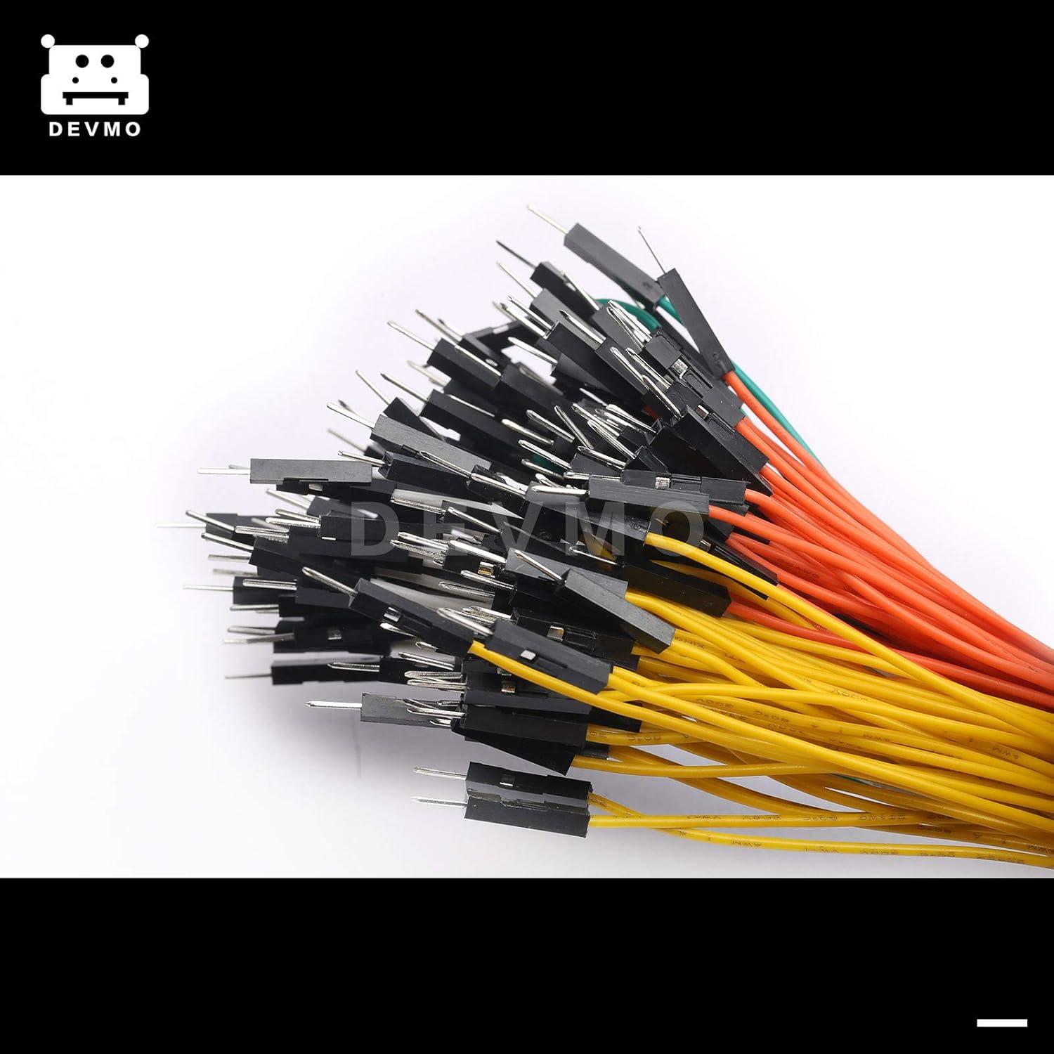 Cable de Salto Dupont DEVMO 50pcs 20cm Macho a Hembra