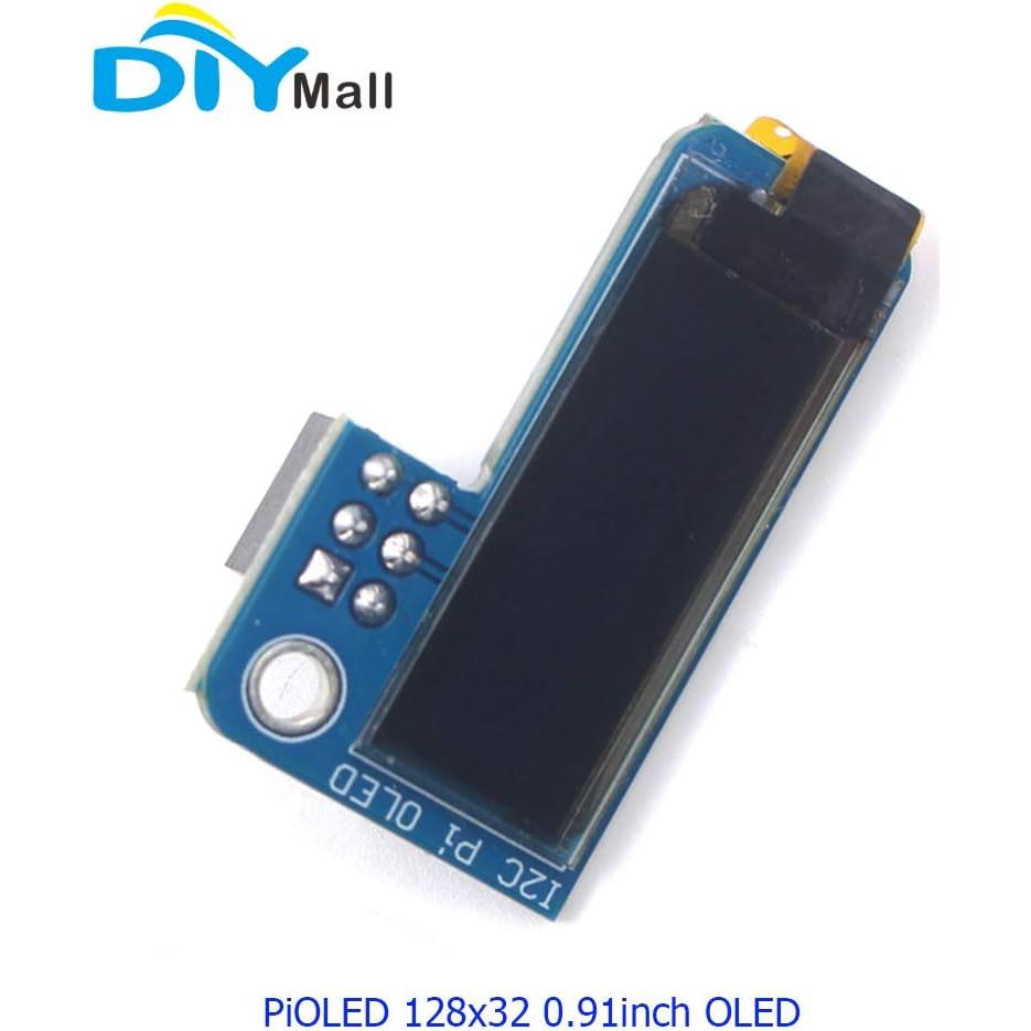 Módulo Pantalla OLED 0.91" DIYmall 128x32 I2C Raspberry Pi