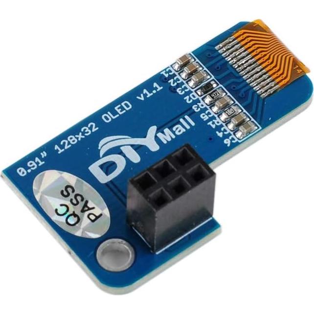 Módulo Pantalla OLED 0.91" DIYmall 128x32 I2C Raspberry Pi