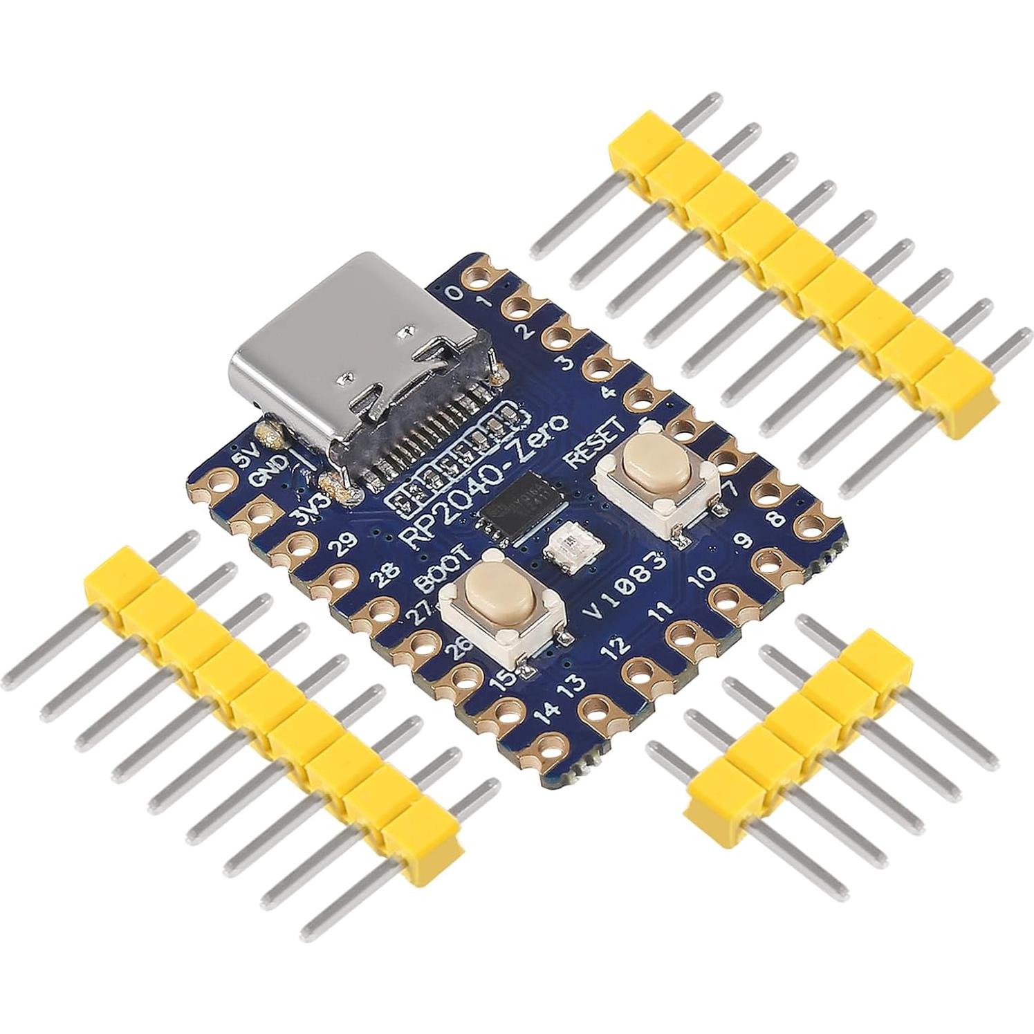 5pcs Placa de Desarrollo RP2040-Zero ACEIRMC Doble Núcleo 264KB