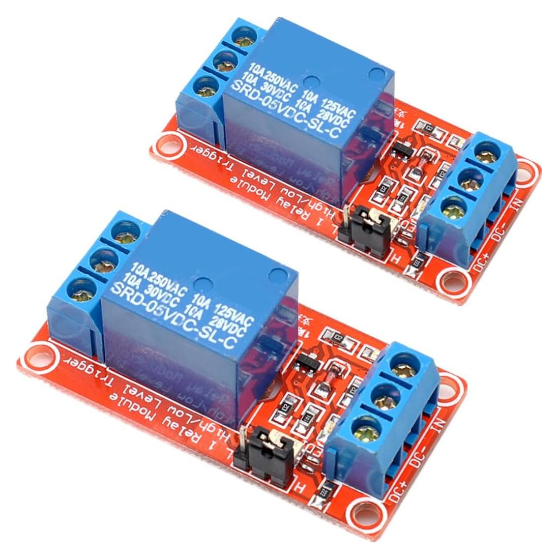 Módulo de Relé 1 Canal GANASOME 5V con Optoacoplador