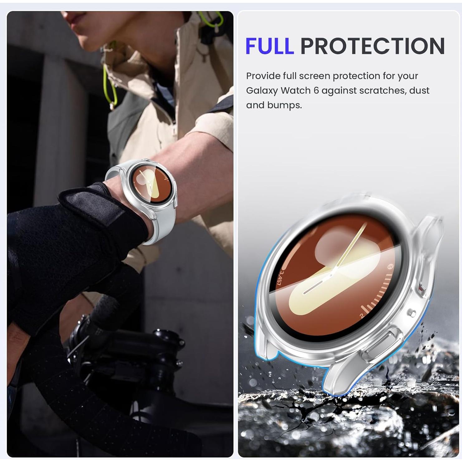 Funda Impermeable Goton para Galaxy Watch 7 44mm - Alta Sensibilidad