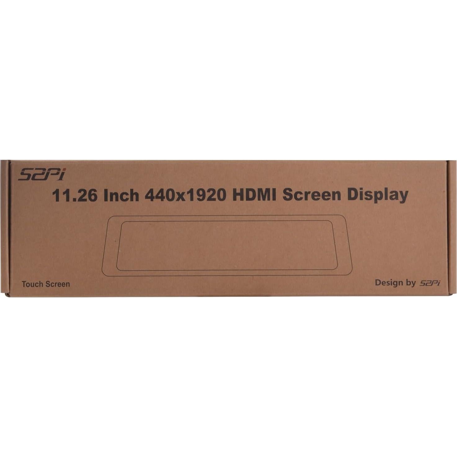 Pantalla Táctil Capacitiva GeeekPi 11.26" 1920x440 HDMI