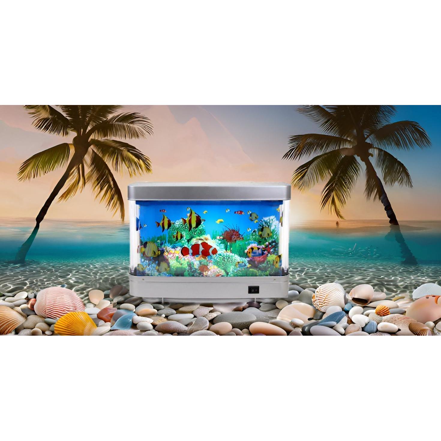 Acuario Artificial Lightahead Vida Marina A 30x25cm