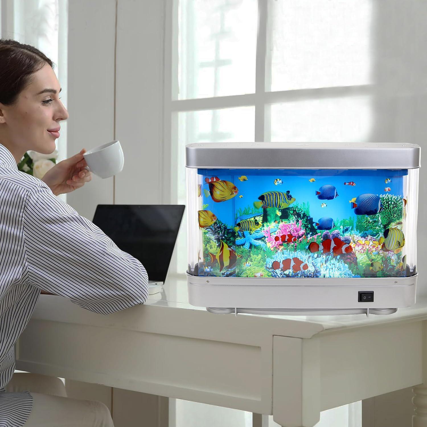 Acuario Artificial Lightahead Vida Marina A 30x25cm