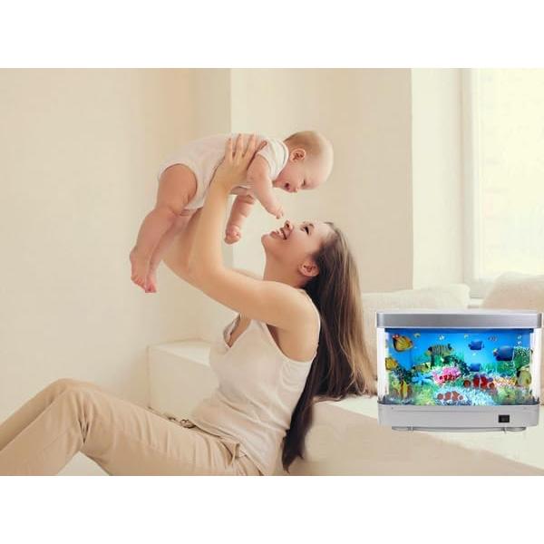 Acuario Artificial Lightahead Vida Marina A 30x25cm