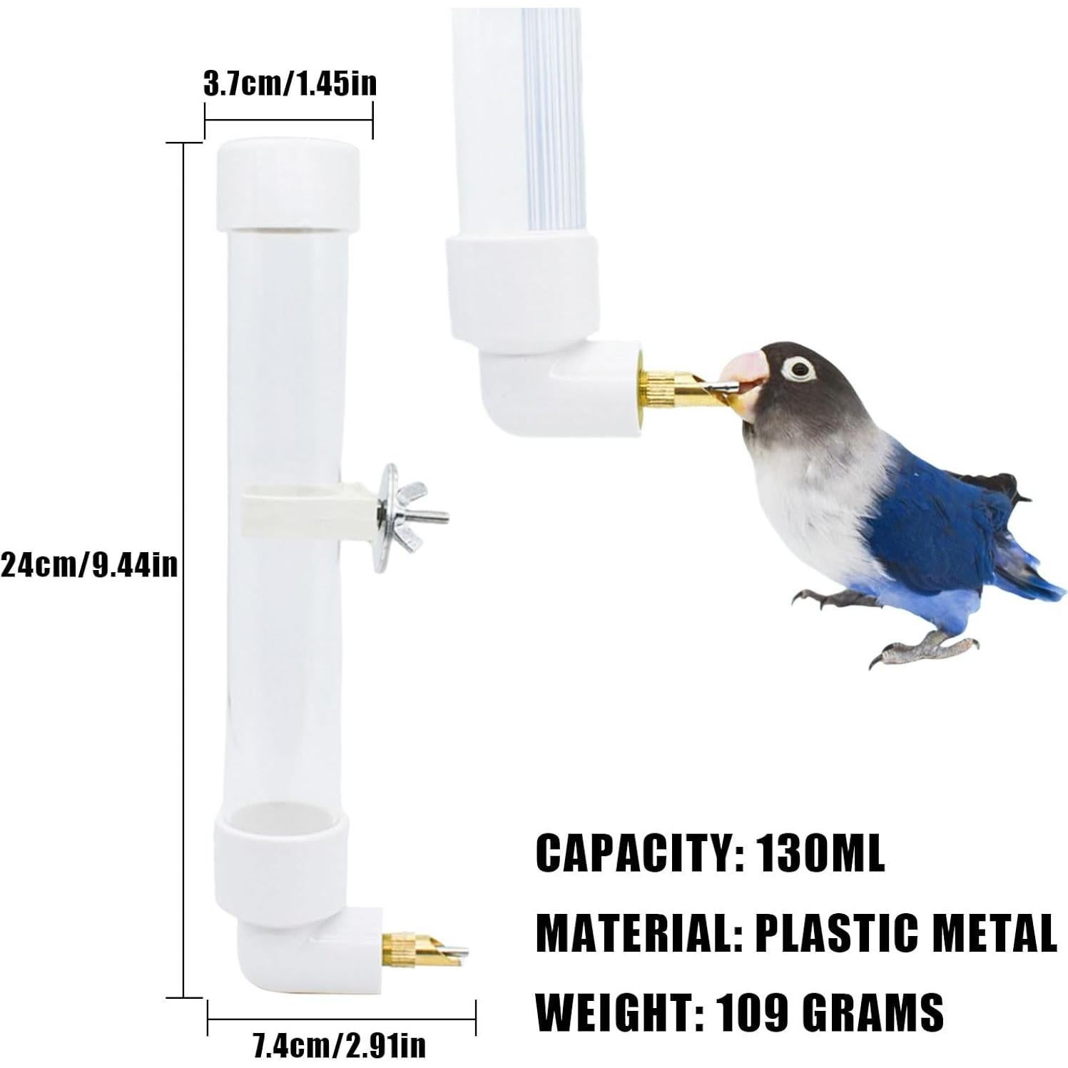 Dispensador Automático de Agua OTKARXUS 130ml para Aves