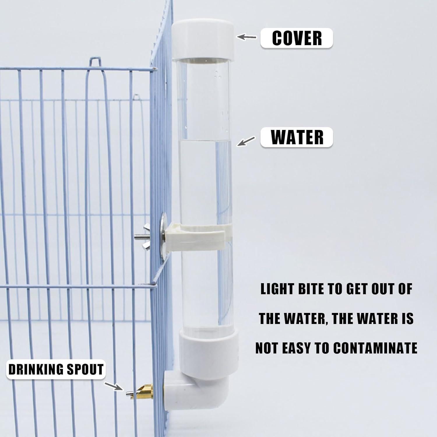 Dispensador Automático de Agua OTKARXUS 130ml para Aves