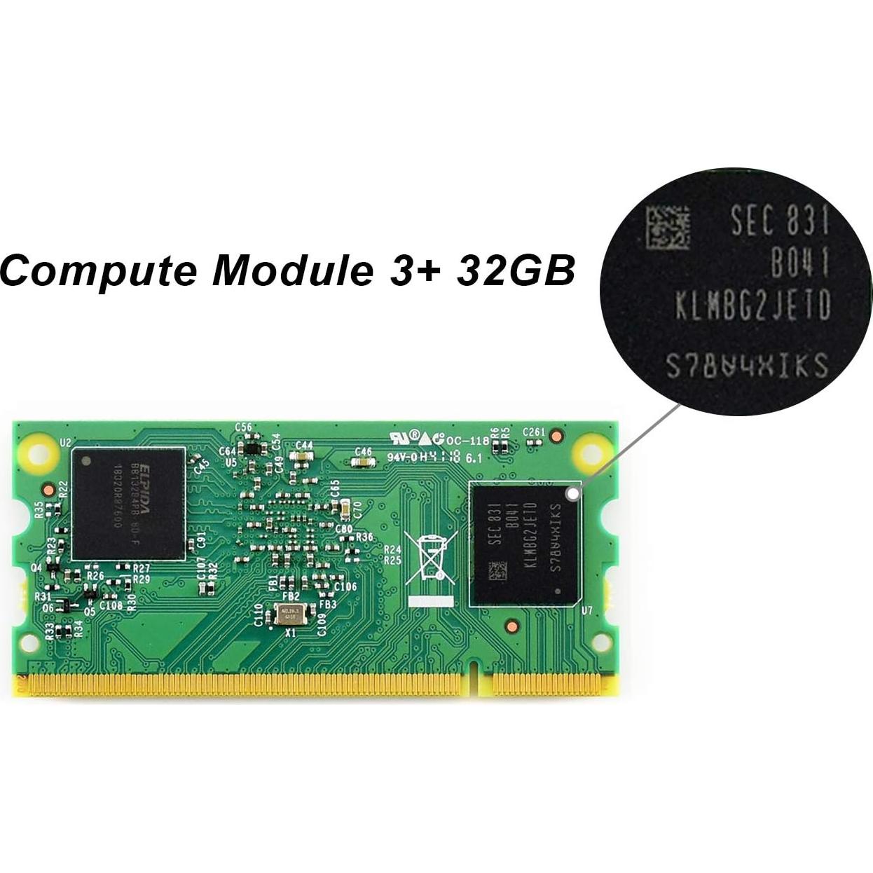 Módulo de Computación Waveshare 3+ 32GB para Raspberry Pi