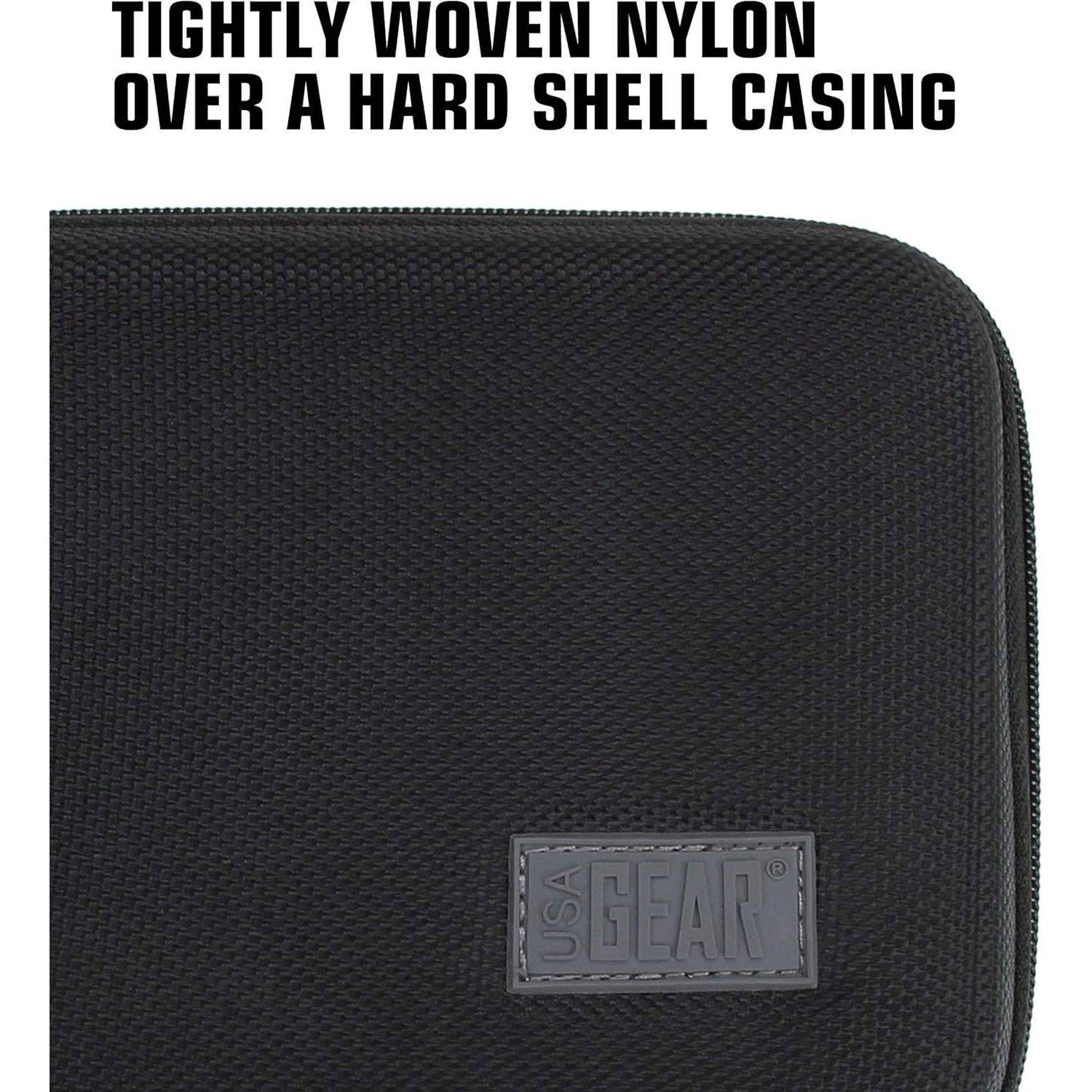 Funda de Viaje USA Gear para Raspberry Pi 3 y 4 - Negra