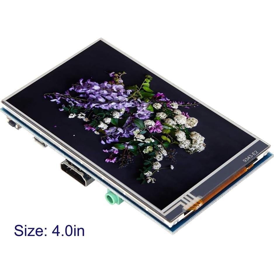 Pantalla Táctil Resistiva 4" HDMI para Raspberry Pi - 800x480