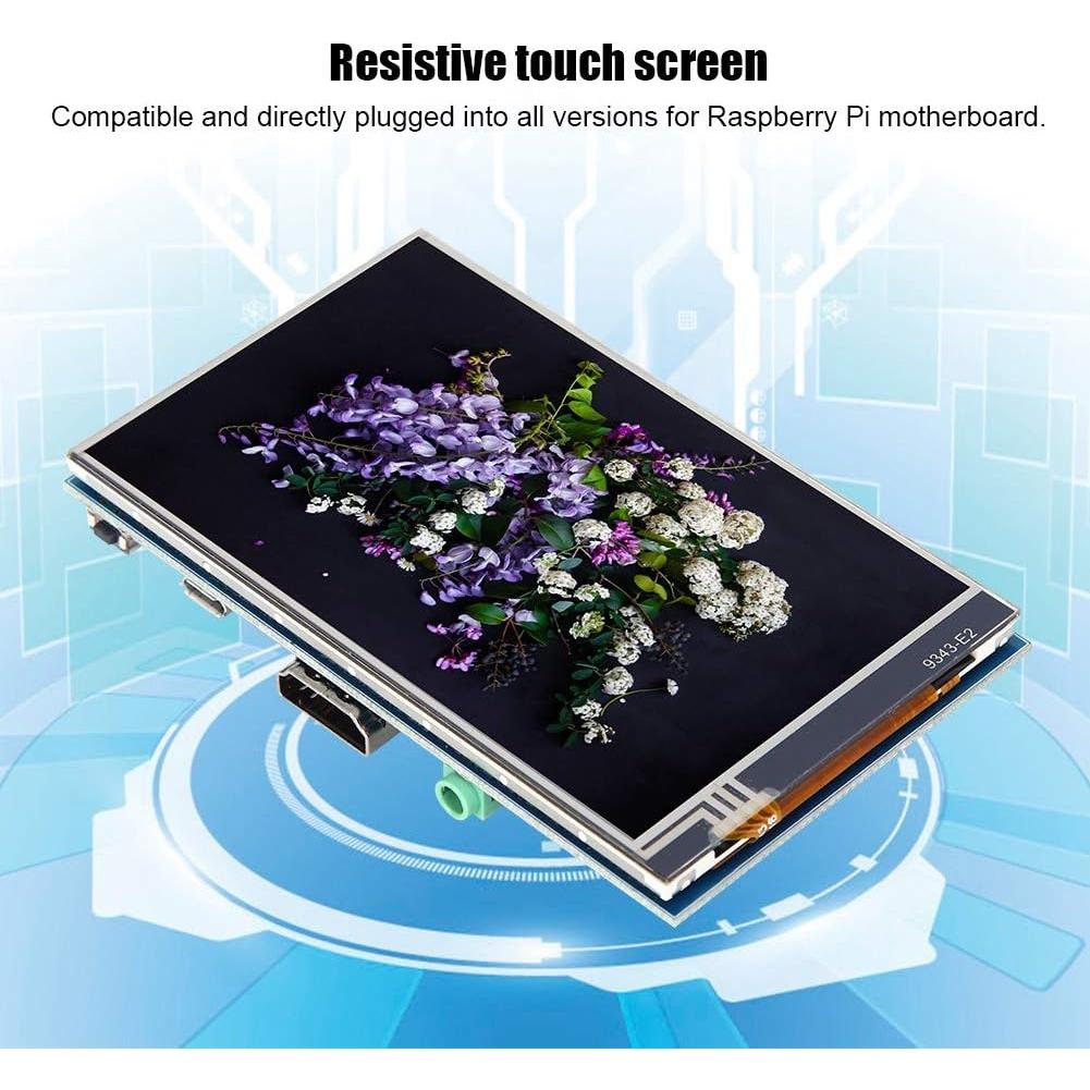 Pantalla Táctil Resistiva 4" HDMI para Raspberry Pi - 800x480