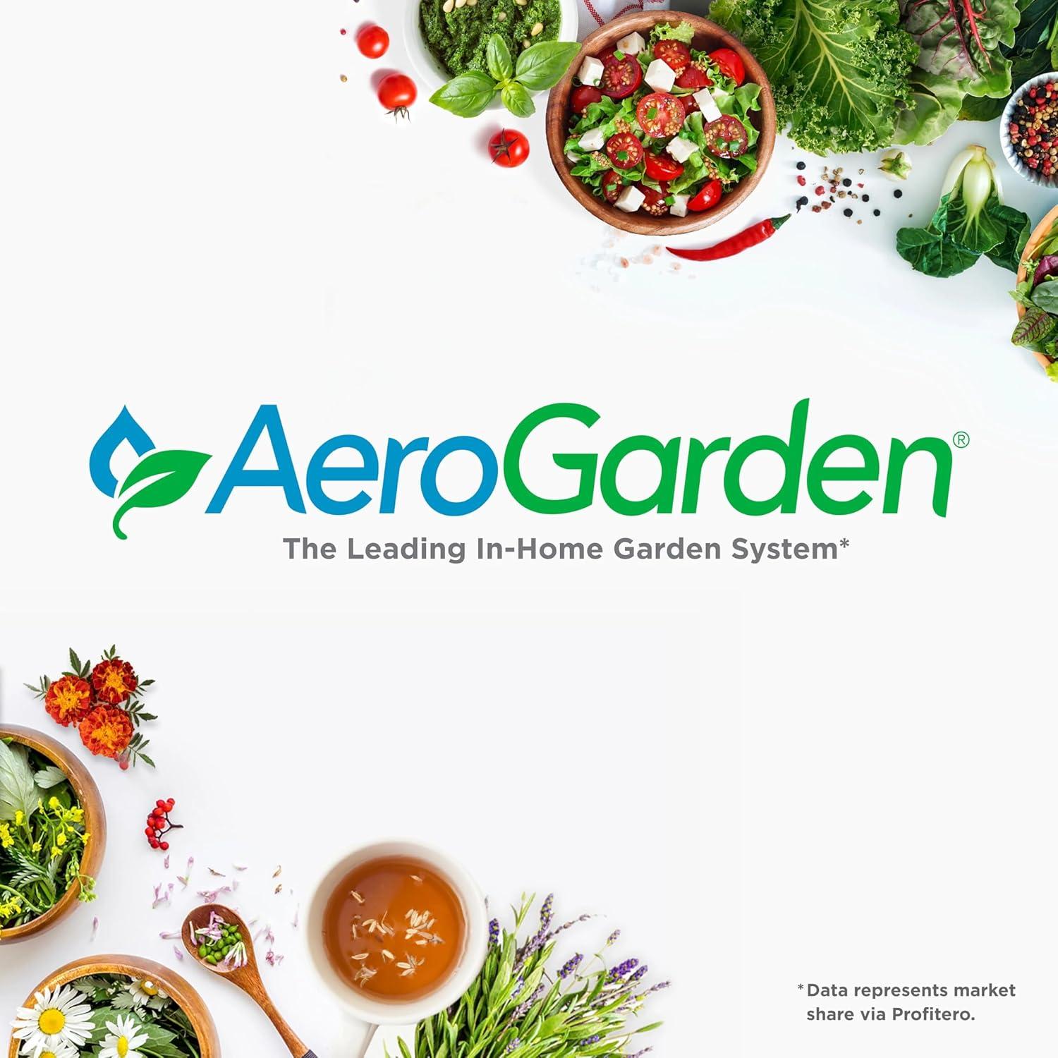 AeroGarden Harvest 2.0 Jardín Hidropónico 6 Cápsulas Crema