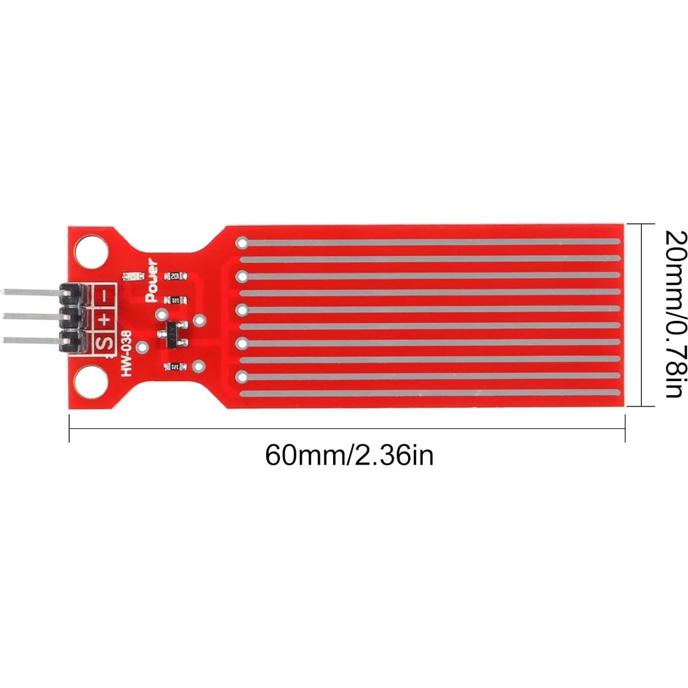 10 Pcs Módulo Sensor de Nivel de Agua DORHEA 3-5V Analógico