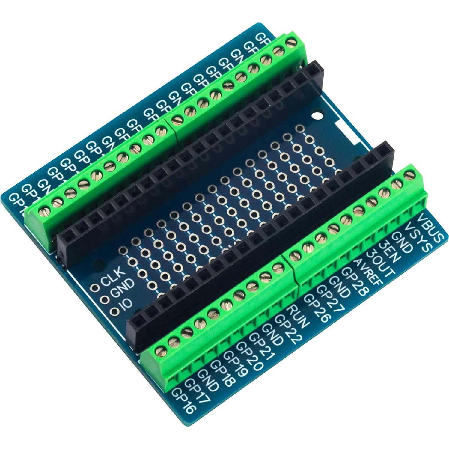 Placa de Expansión Flexible Raspberry Pi Pico Risingsaplings