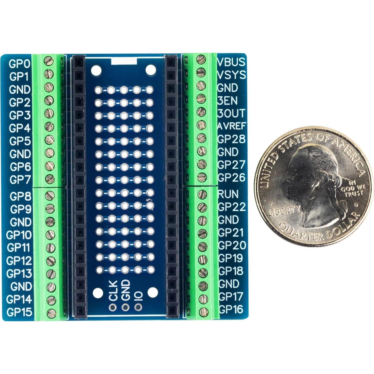 Placa de Expansión Flexible Raspberry Pi Pico Risingsaplings