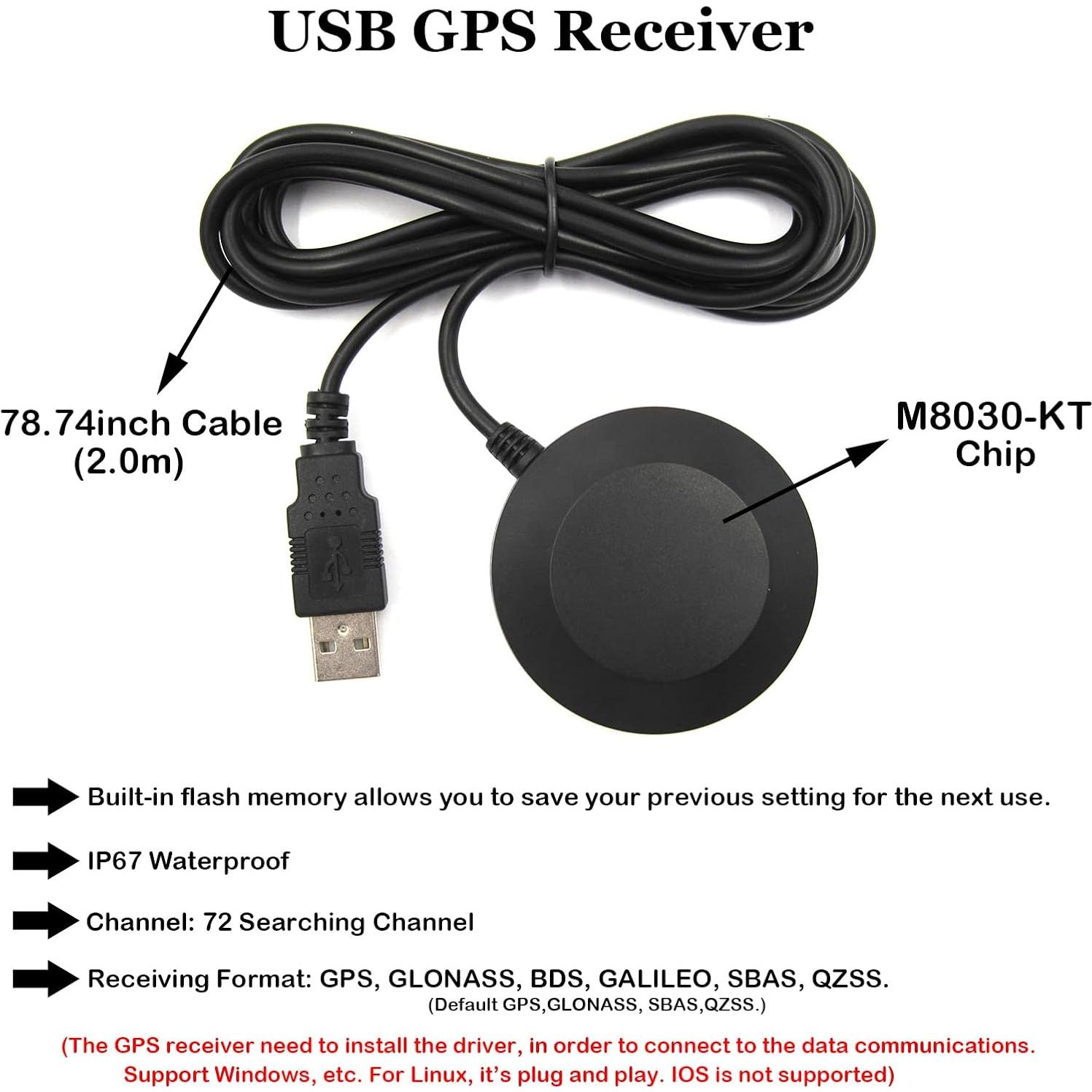 Módulo GPS BN-808 USB Geekstory con Chip M8030-KT 4M