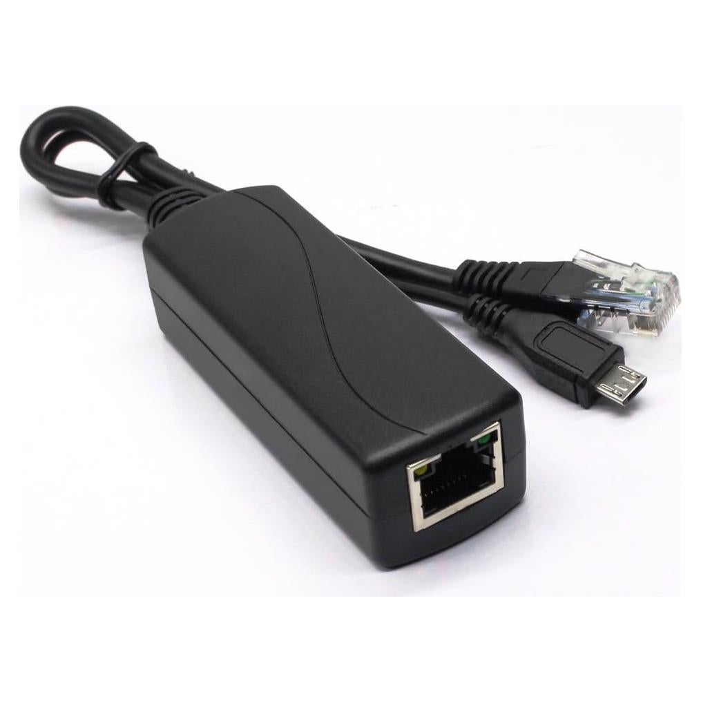 Divisor PoE Activo ANVISION 48V a 5V 2.4A Micro USB