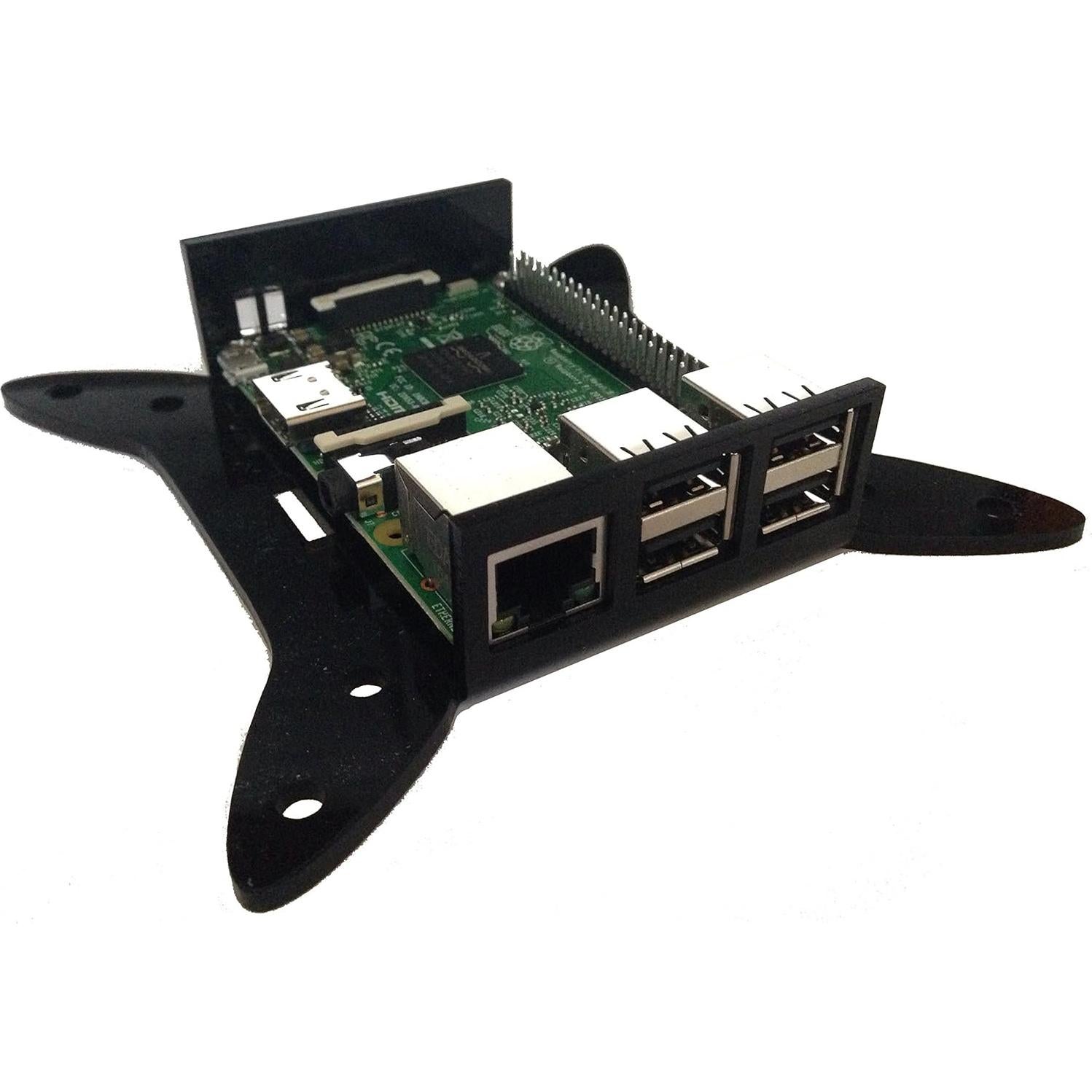 Soporte VESA para Raspberry Pi 3 ASG Laser - Negro