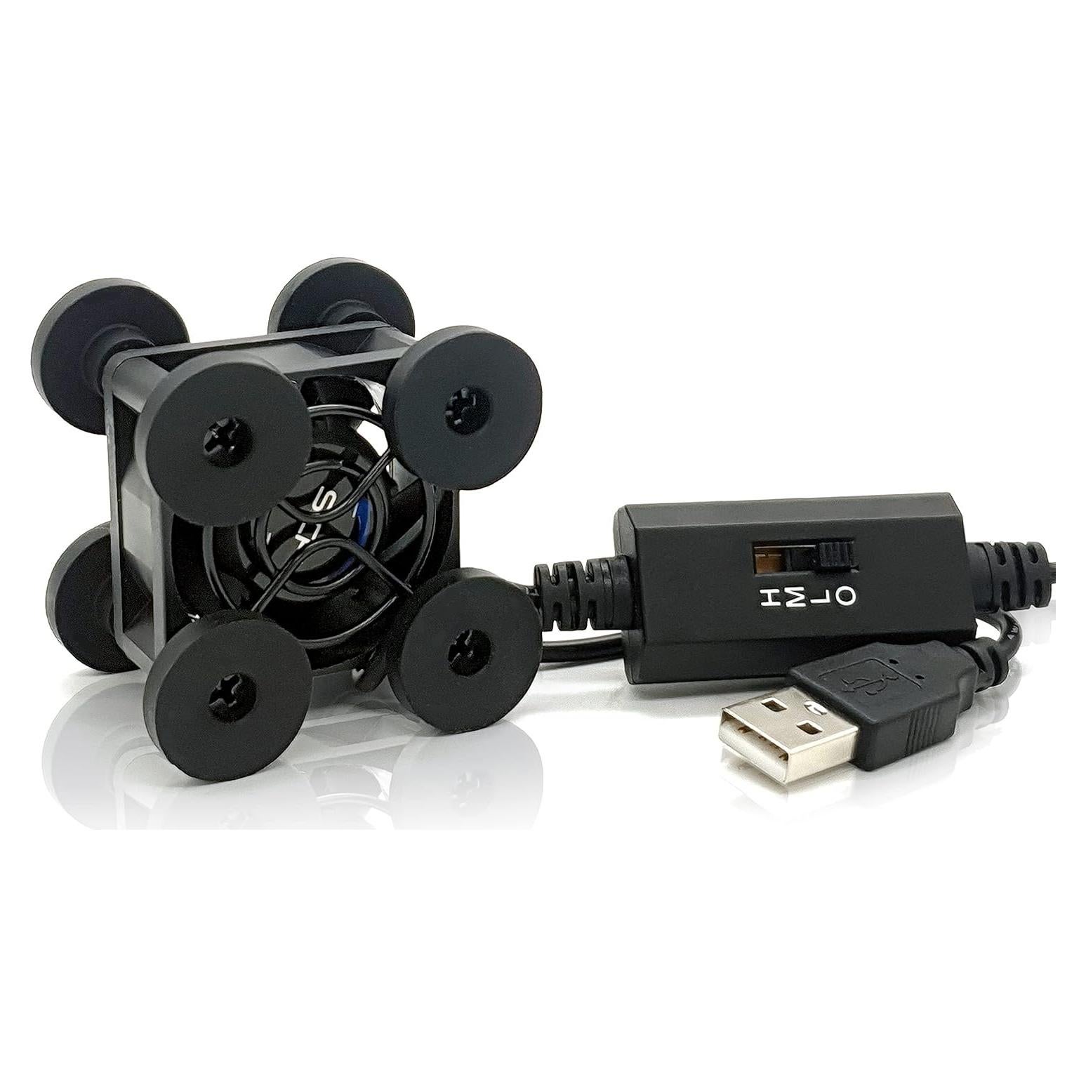 Ventilador USB Mini SCCCF 40mm 3 Velocidades para VR y PC