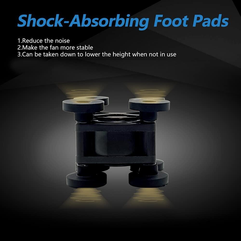 Ventilador USB Mini SCCCF 40mm 3 Velocidades para VR y PC