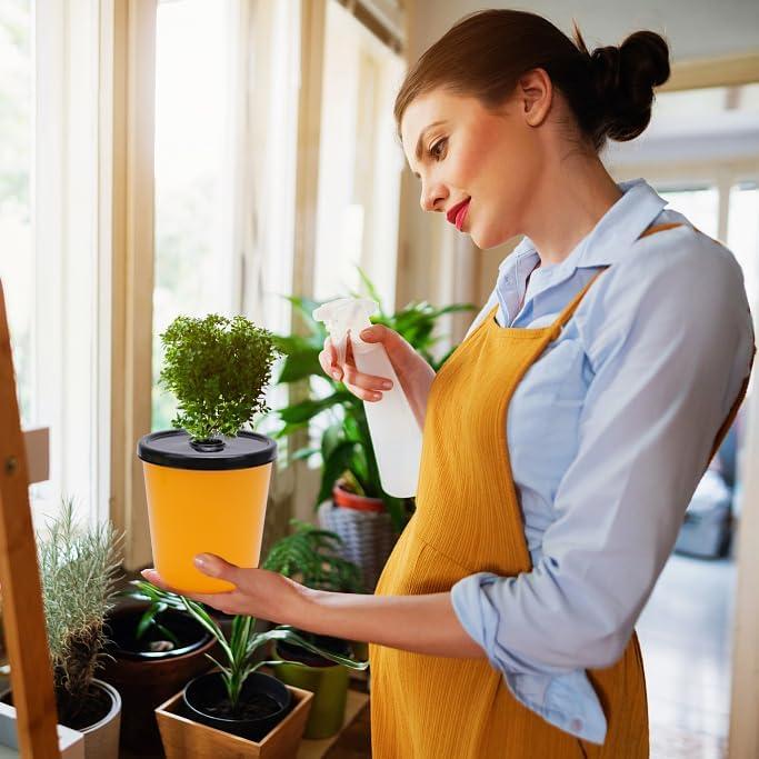 Kit de Macetas Hidropónicas Kiicii 8 Macetas y 24 Esponjas