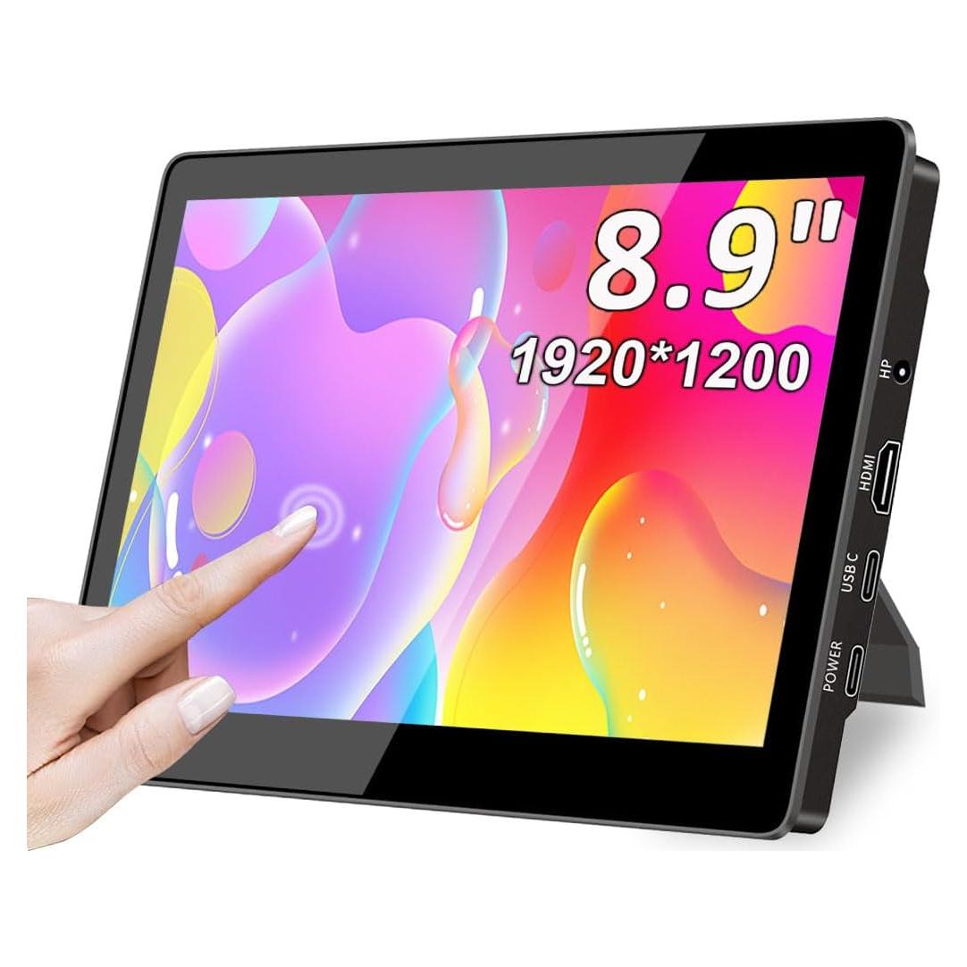 Monitor Portátil Táctil Magedok 8.9" FHD 1920x1200 HDMI/USB-C
