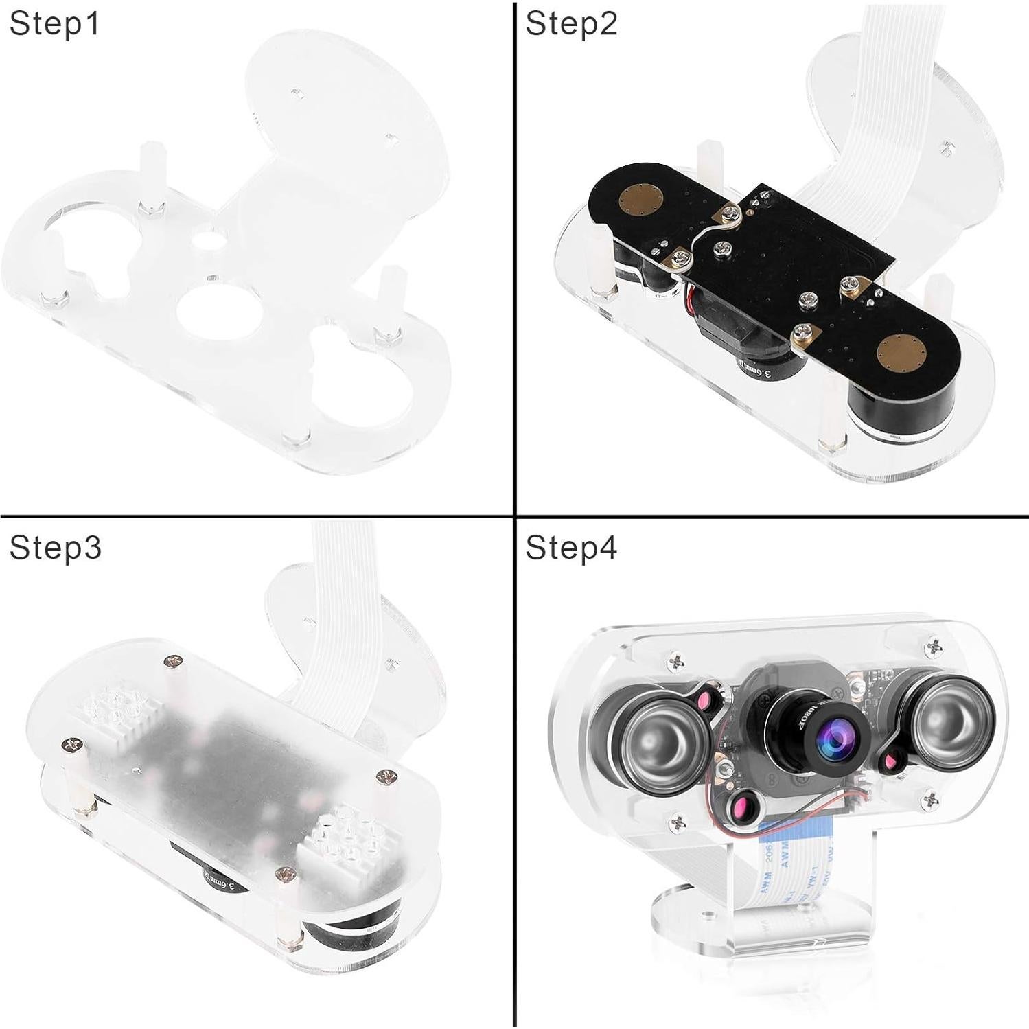 Cámara IR MakerFocus 5MP OV5647 para Raspberry Pi 4B 75°