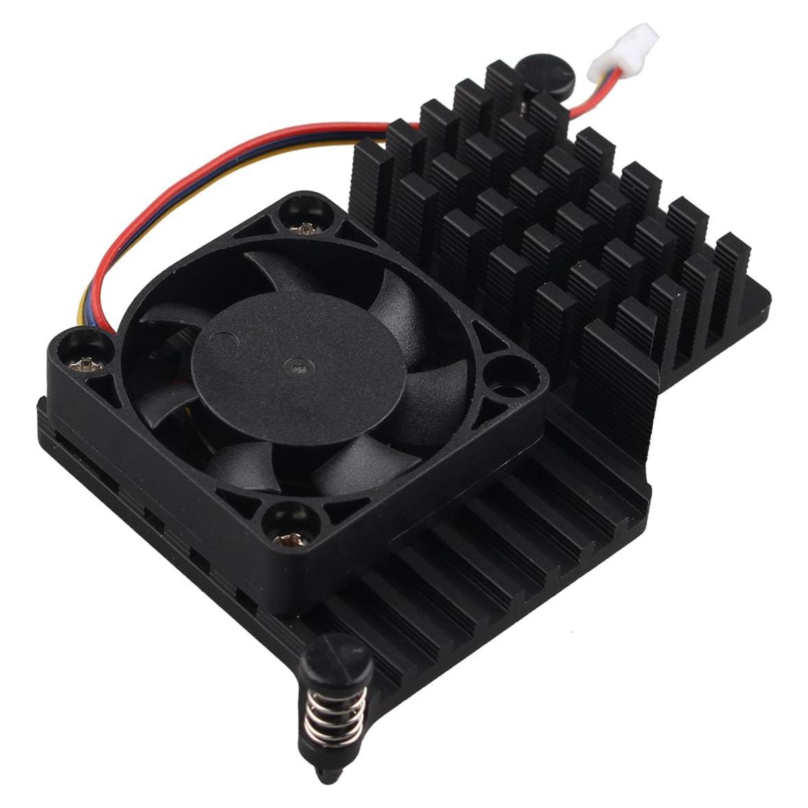 Enfriador Activo de Aluminio ZDE para Raspberry Pi 5 4GB/8GB