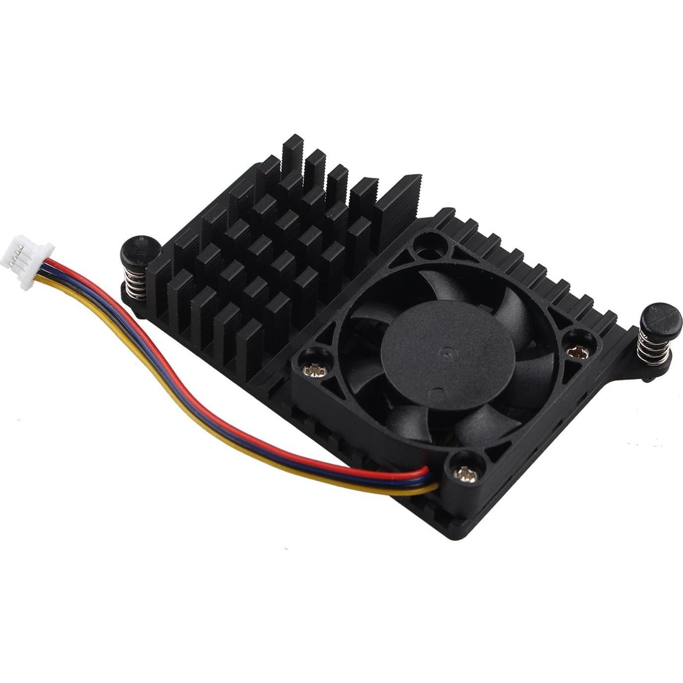 Enfriador Activo de Aluminio ZDE para Raspberry Pi 5 4GB/8GB