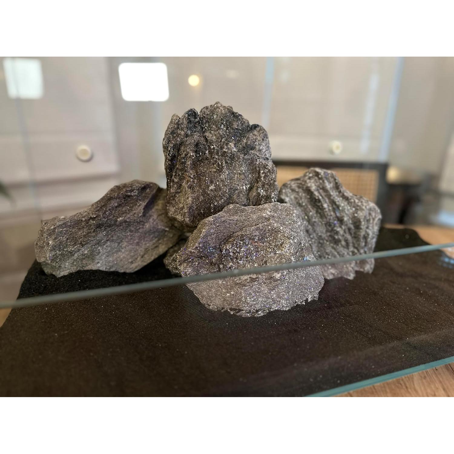 Sustrato Arena Negra Galaxy 9kg para Acuarios y Terrarios