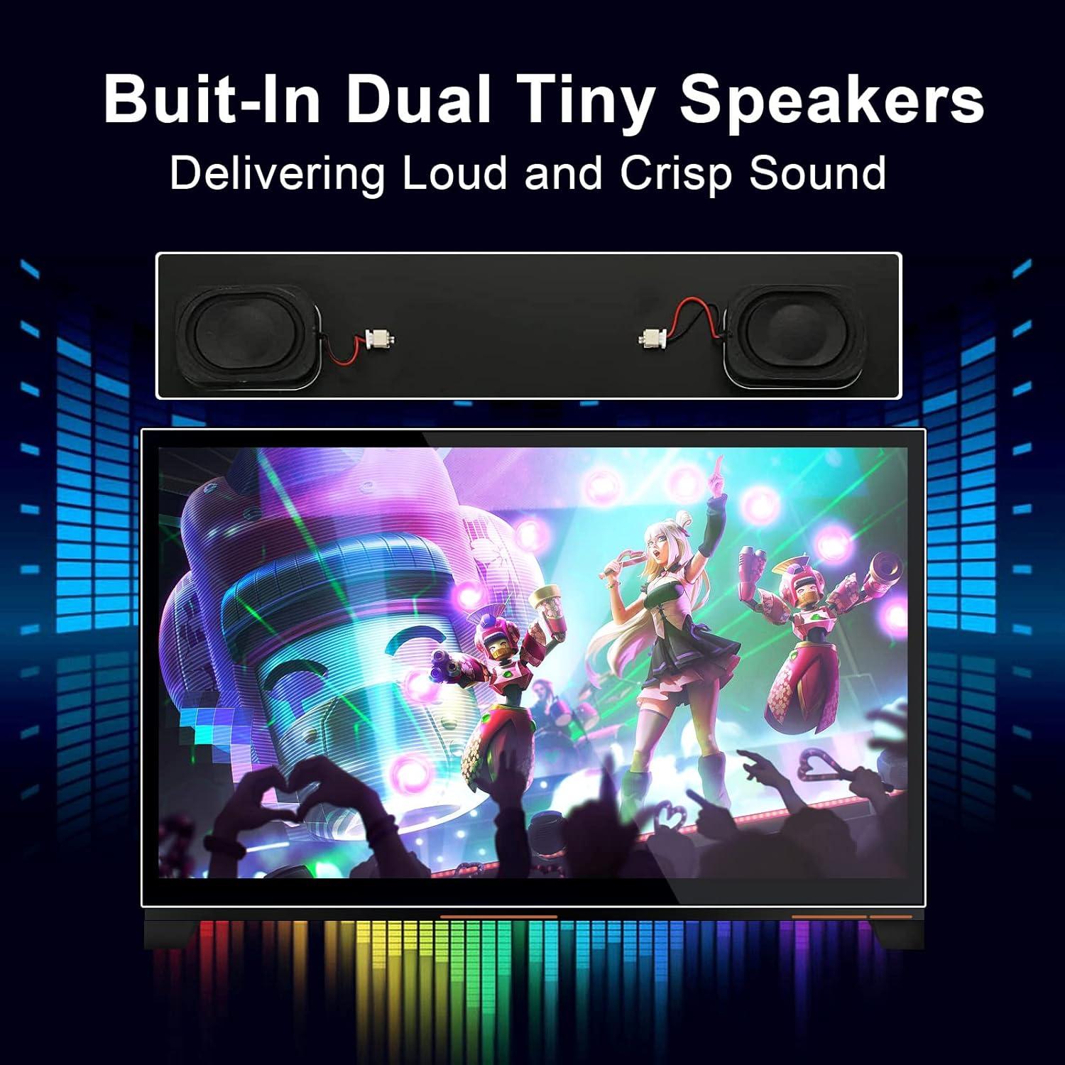 Pantalla Táctil Portátil WIMAXIT 10.1" HDMI 1024x600 para Raspberry Pi