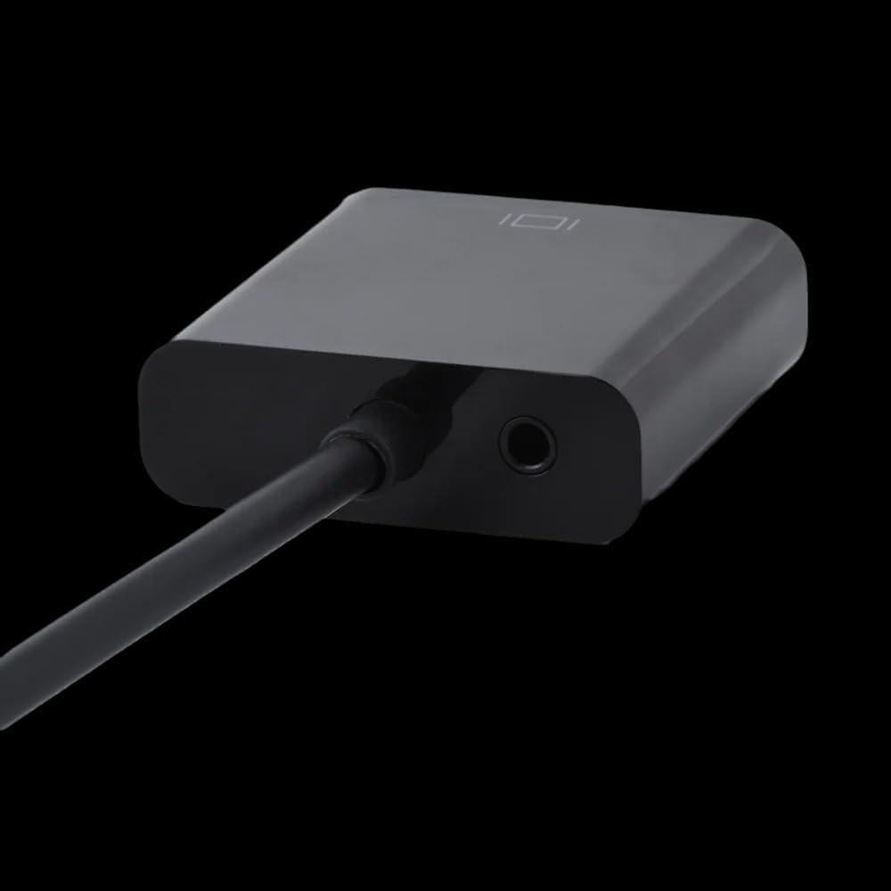 Adaptador HDMI a VGA con audio 3.5mm Hididi - Negro