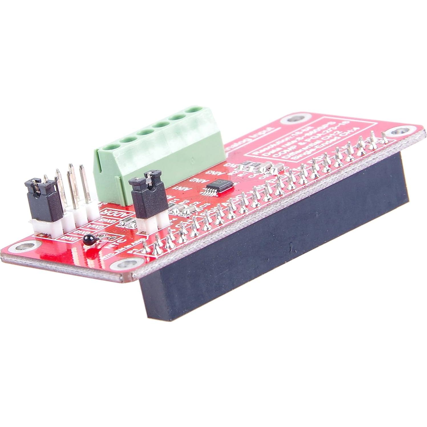 Módulo ADC I2C 16 bits 4 canales KNACRO para Raspberry Pi