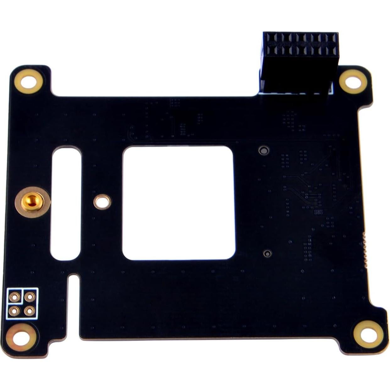 Placa Periférica PCIe M.2 E-Key NVMe SSD GeeekPi M01 para Raspberry Pi 5