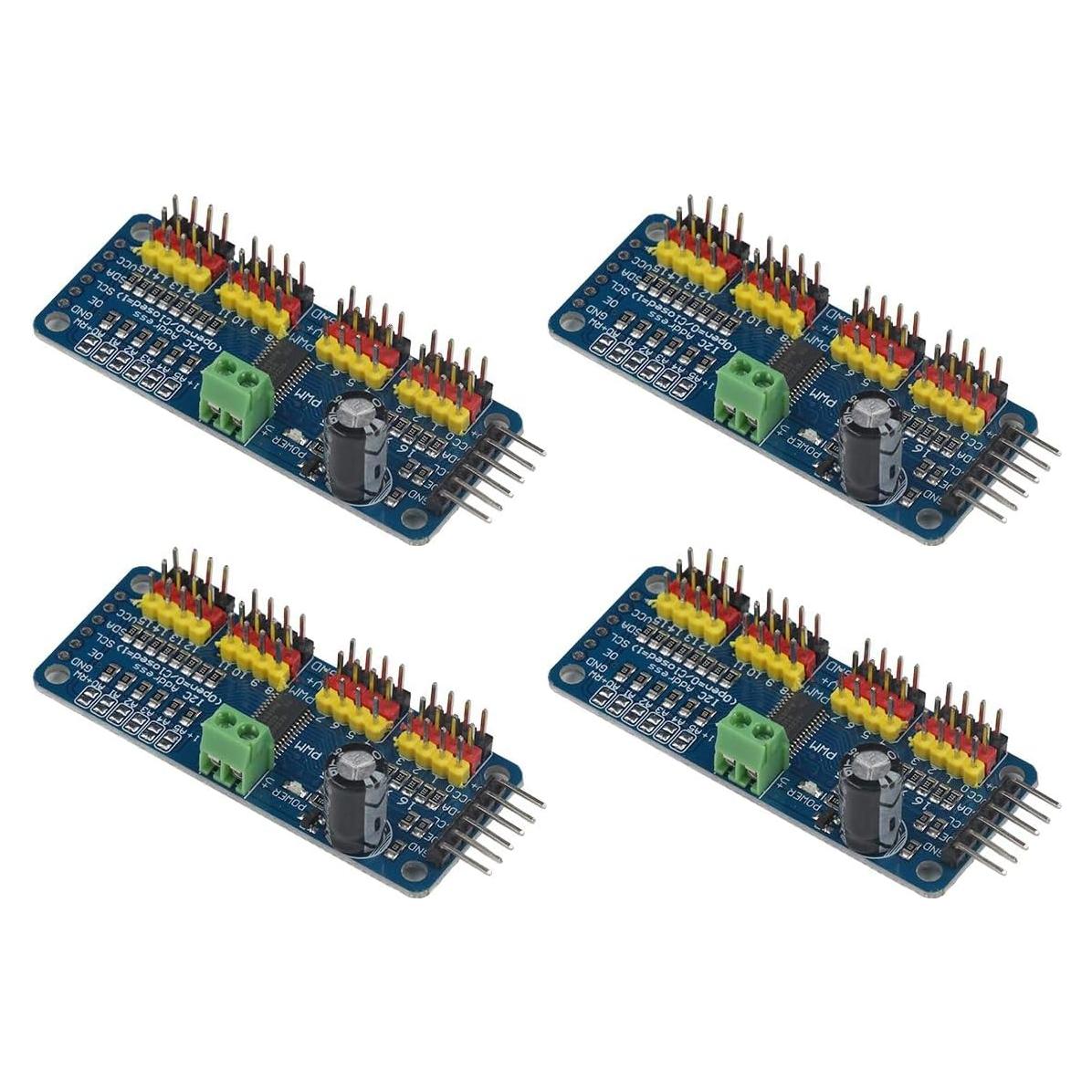 Controlador PWM 16 Canales YFUSET PCA9685 para Raspberry Pi