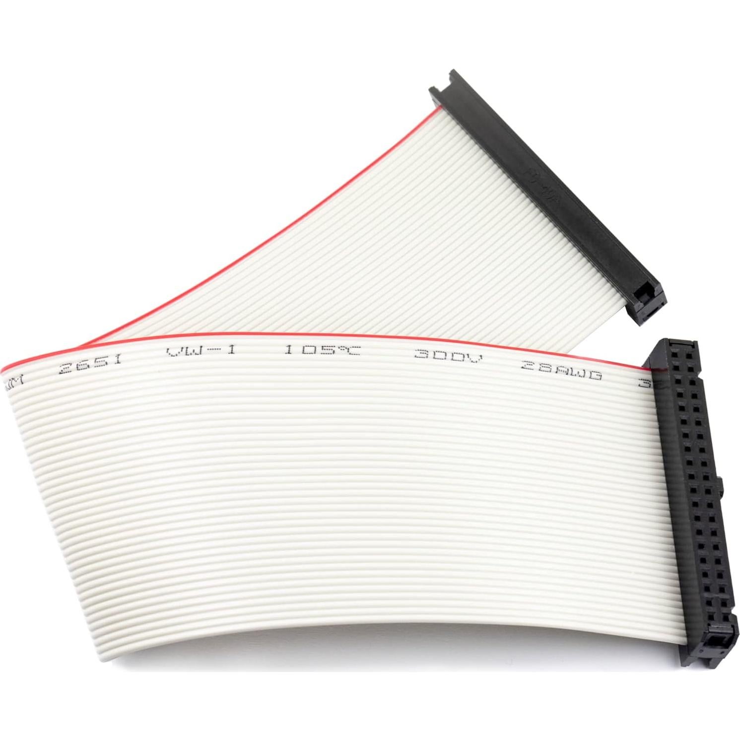 Cable IDC 40 pines macho a hembra y hembra a hembra 20 cm