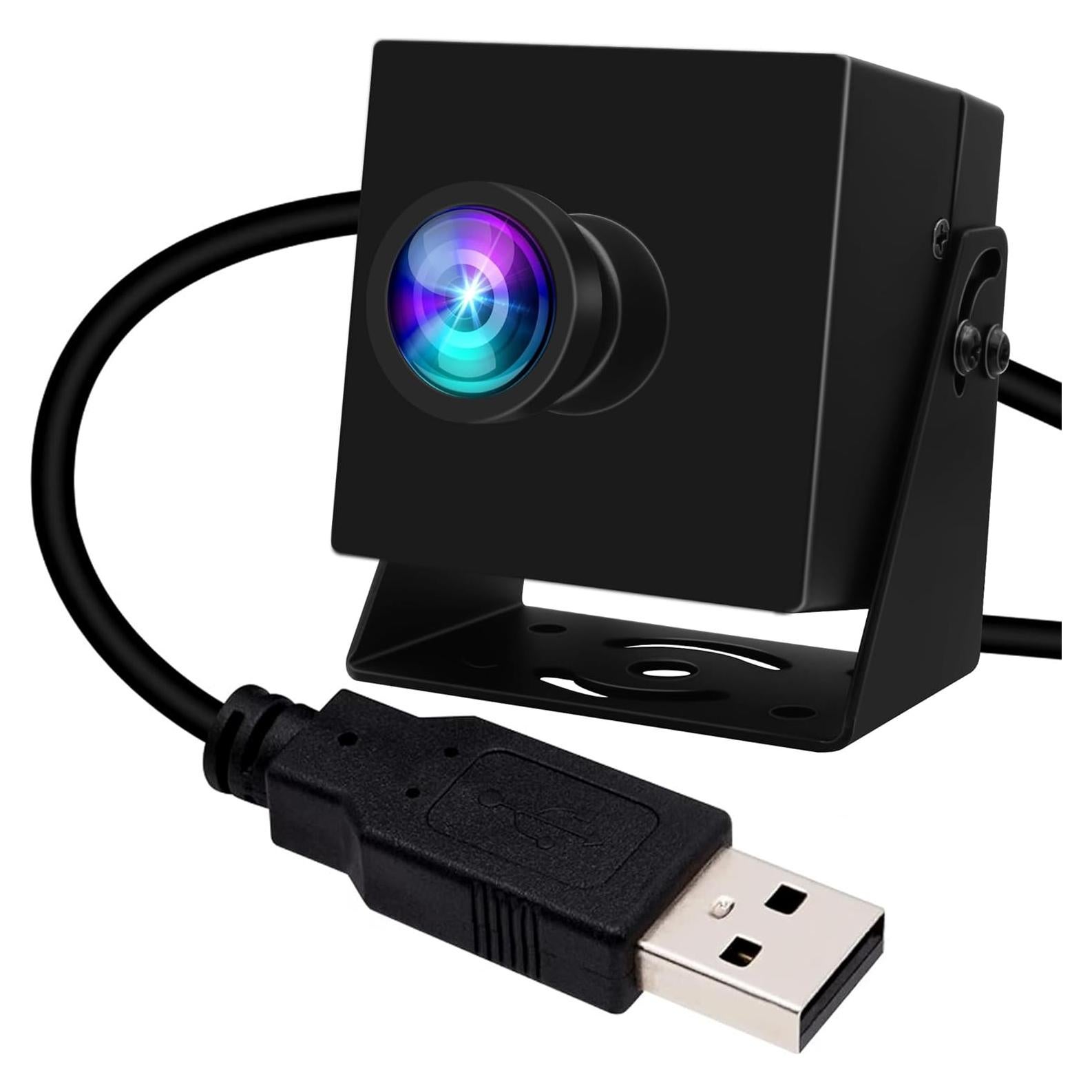 Cámara USB ELP 12MP Gran Angular 1080P 120fps para PC